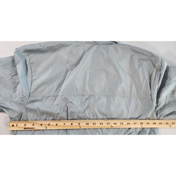 RAINS Jacket Adult Small Blue Sky Long Sleeve Zip Up Windbreaker Track Jacket - Picture 6 of 7